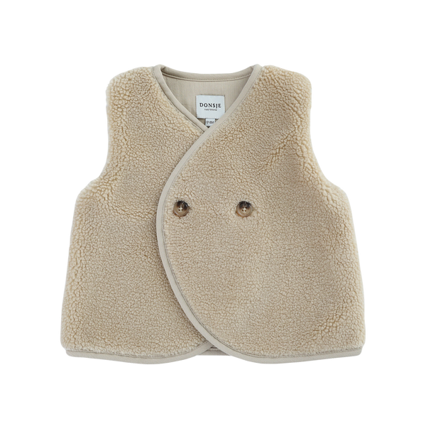 Monty Gilet | Beige