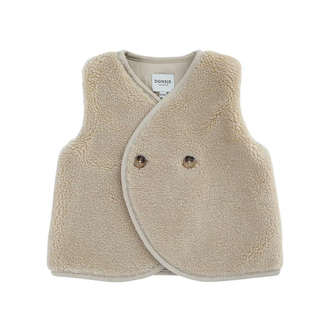 Monty Gilet | Beige