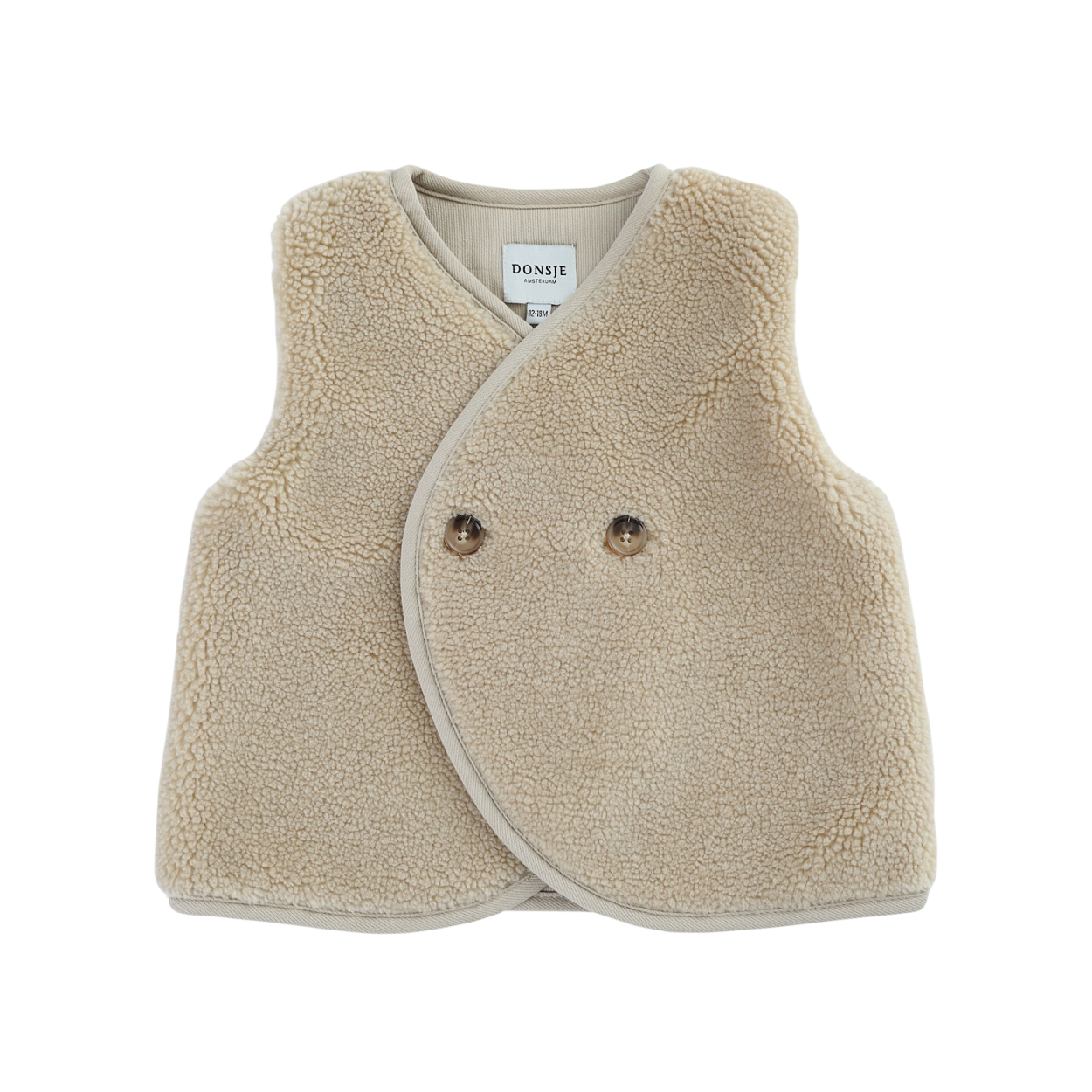 Monty Gilet | Beige