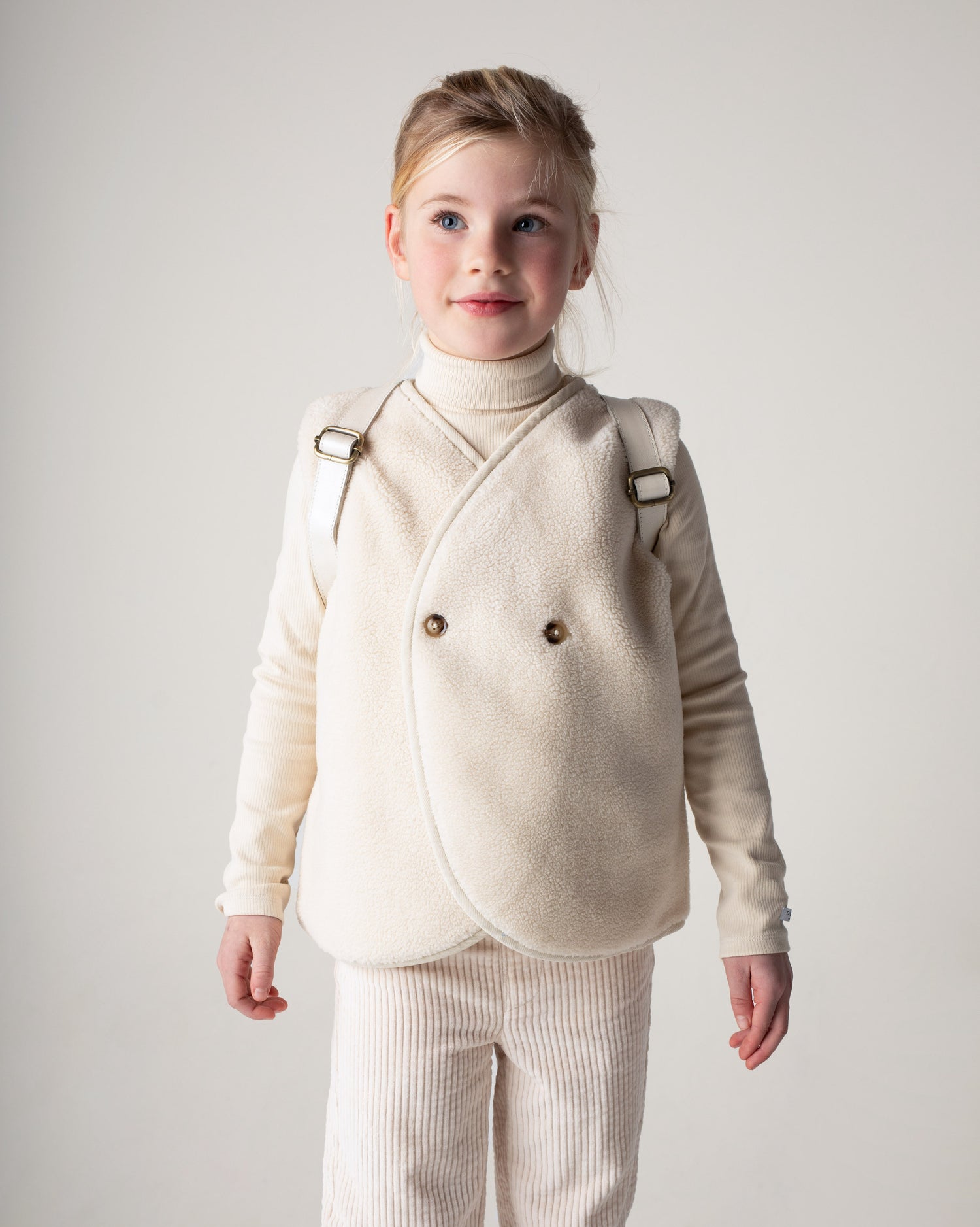 DONSJE MONTY GILET Cream DONSJE MONTY GILET Cream