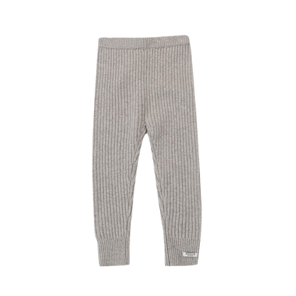 Pem Merino Wool Trousers | Beige Melange