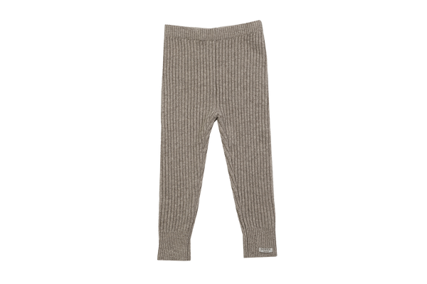 Pem Merino Wool Trousers | Beige Melange