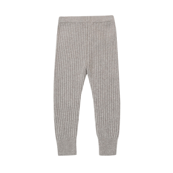 Pem Merino Wool Trousers | Beige Melange