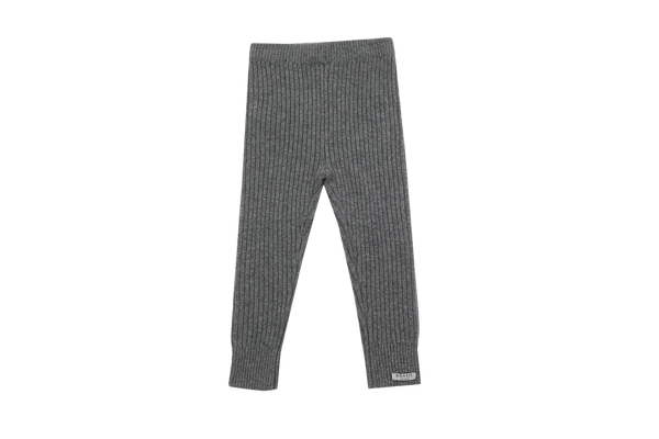 Pem Merino Wool Trousers | Grey Melange