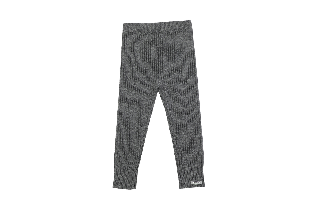 Pem Merino Wool Trousers | Grey Melange