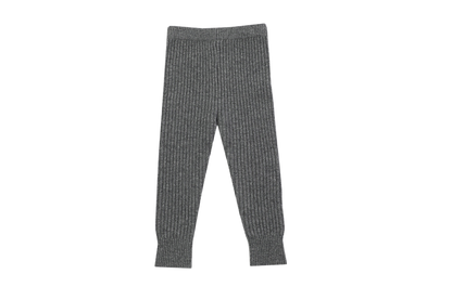 Pem Merino Wool Trousers | Grey Melange