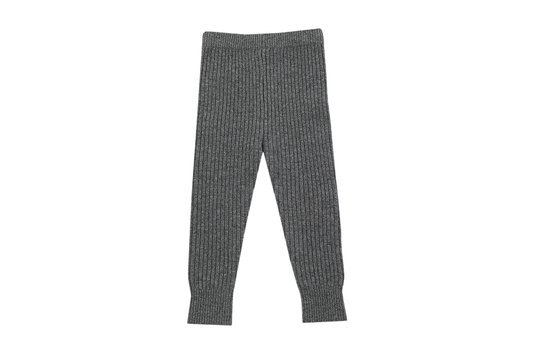 Pem Merino Wool Trousers | Grey Melange