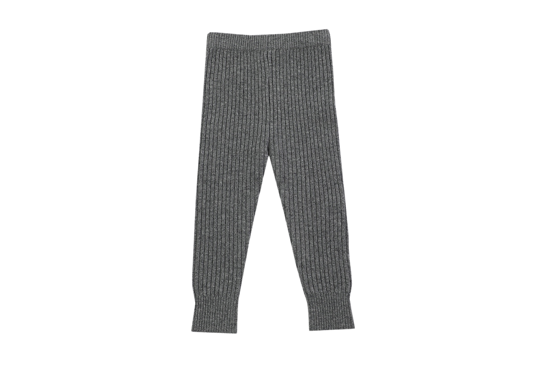 Pem Merino Wool Trousers | Grey Melange