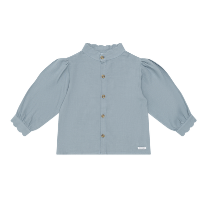 Flo Blouse | Foggy Blue