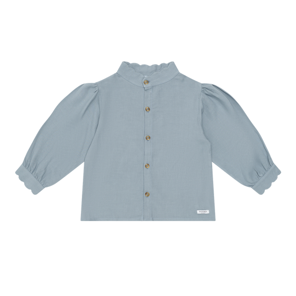 Flo Blouse | Foggy Blue