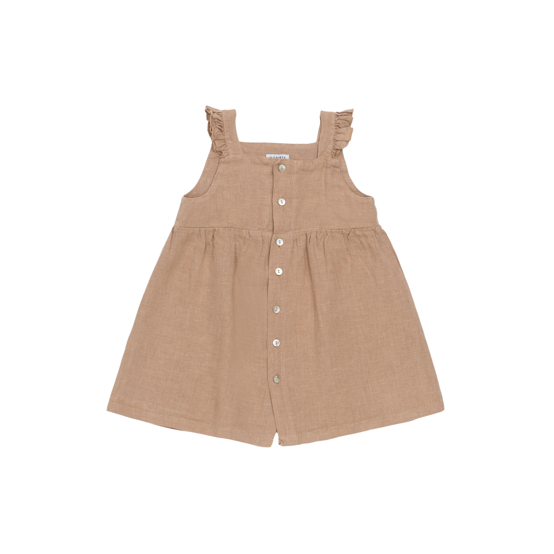 Floor Linen Dress | Rose Mocha