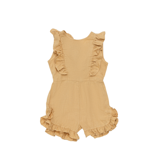 Kiki Linen Playsuit | Toast