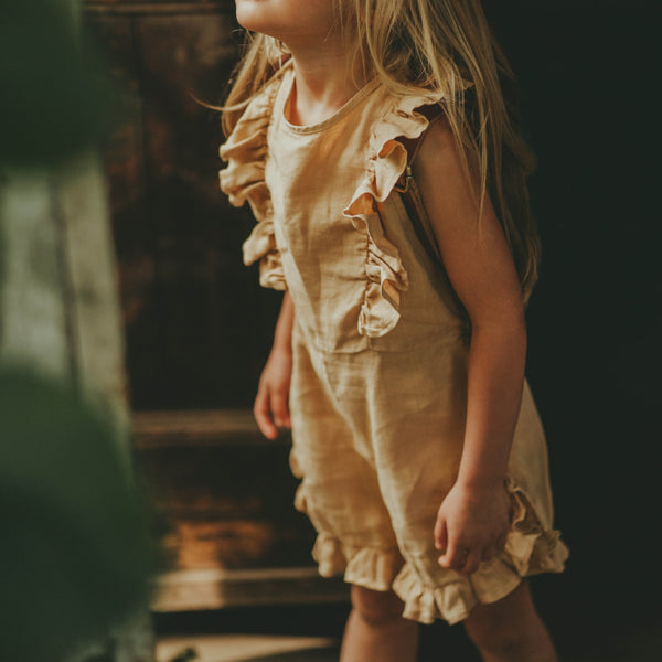 Kiki Linen Playsuit | Toast