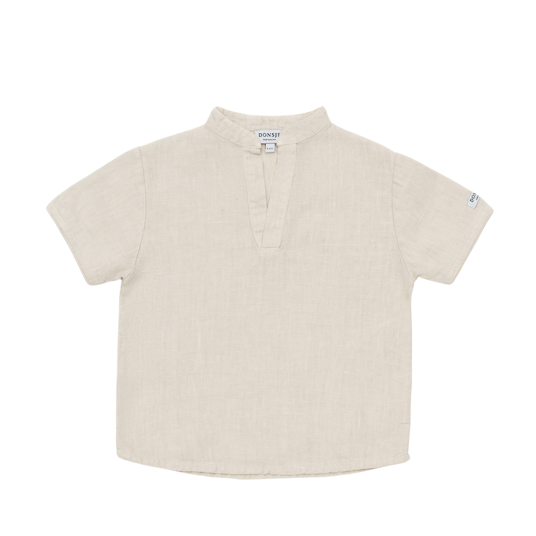 David Linen Shirt | Sand Beige