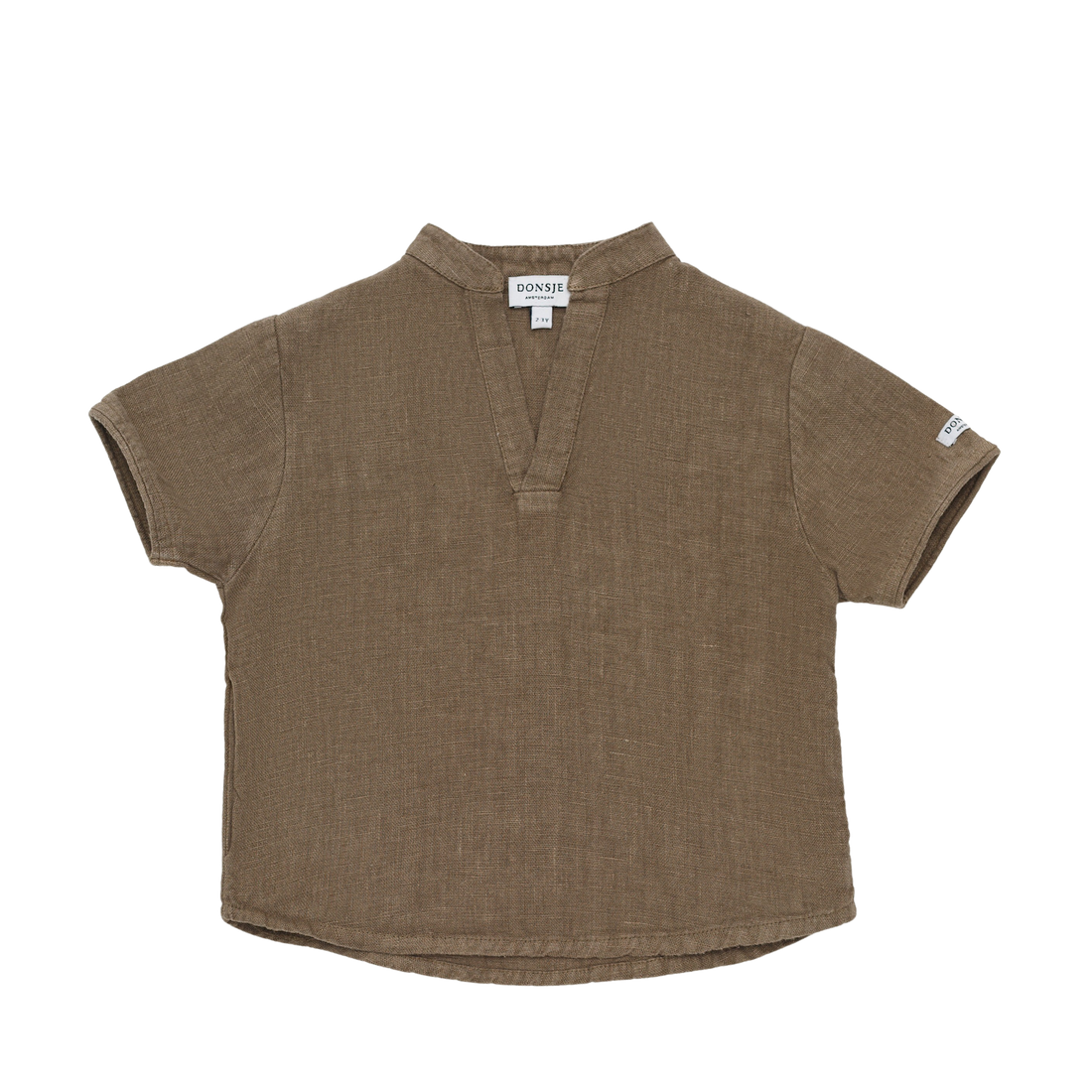 David Linen Shirt | Brown