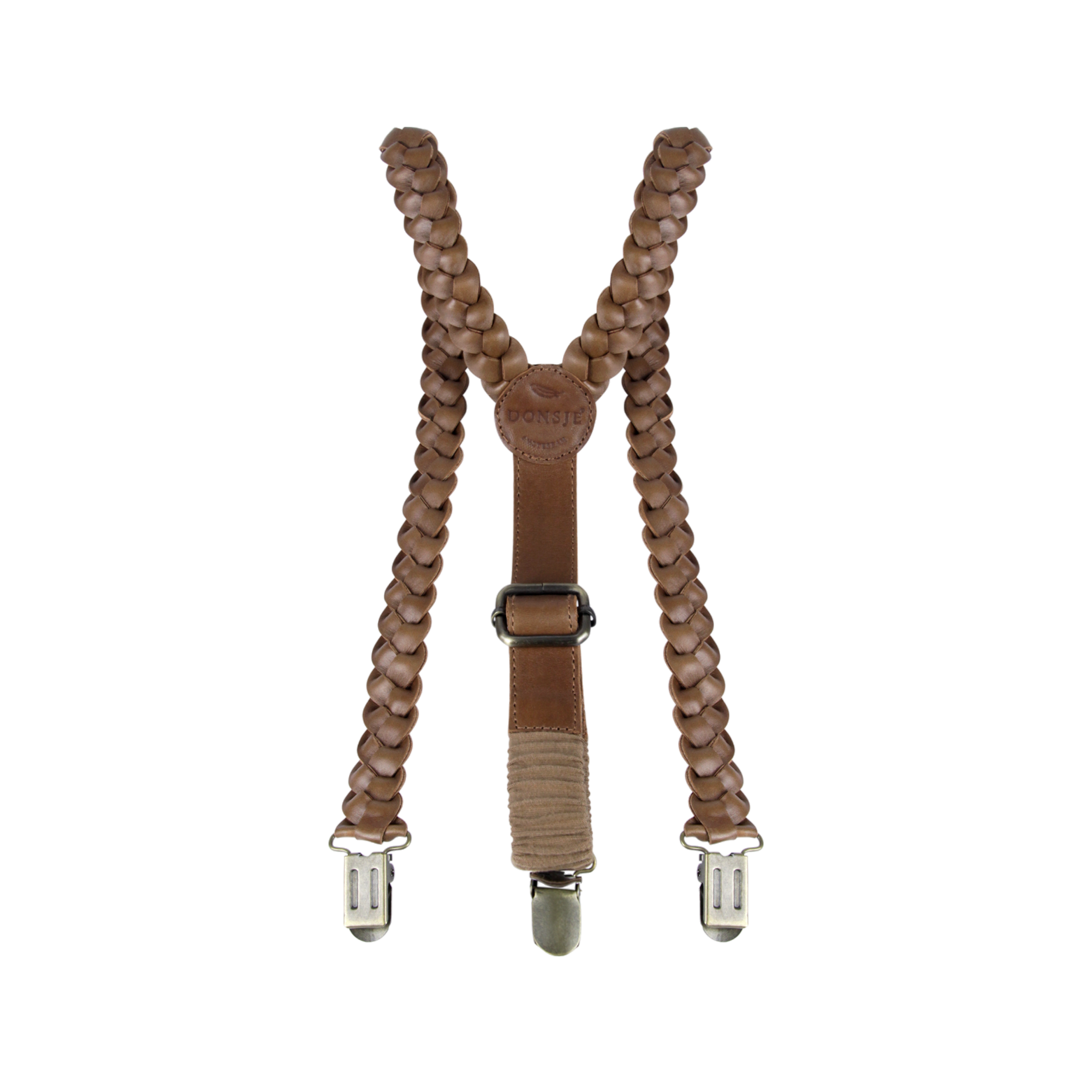 Erbu Suspenders | Cognac Classic Leather
