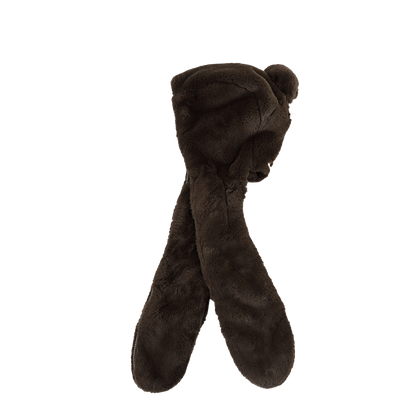 Huffy Hat | Forest Brown Teddy