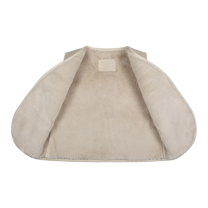 Noa Gilet | Reindeer | Ivory Classic Leather
