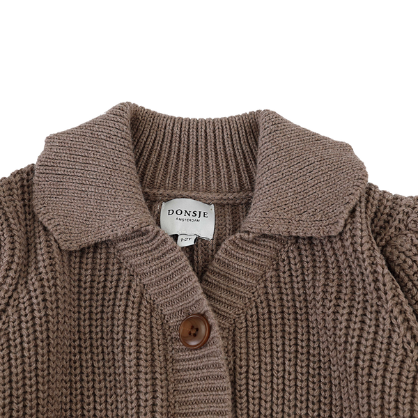 Riga Cardigan | Taupe