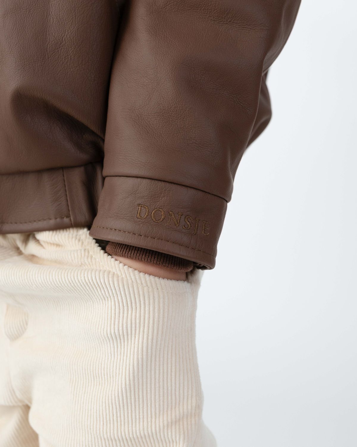 Yuki Leather Jacket | Bear | Cognac Leather