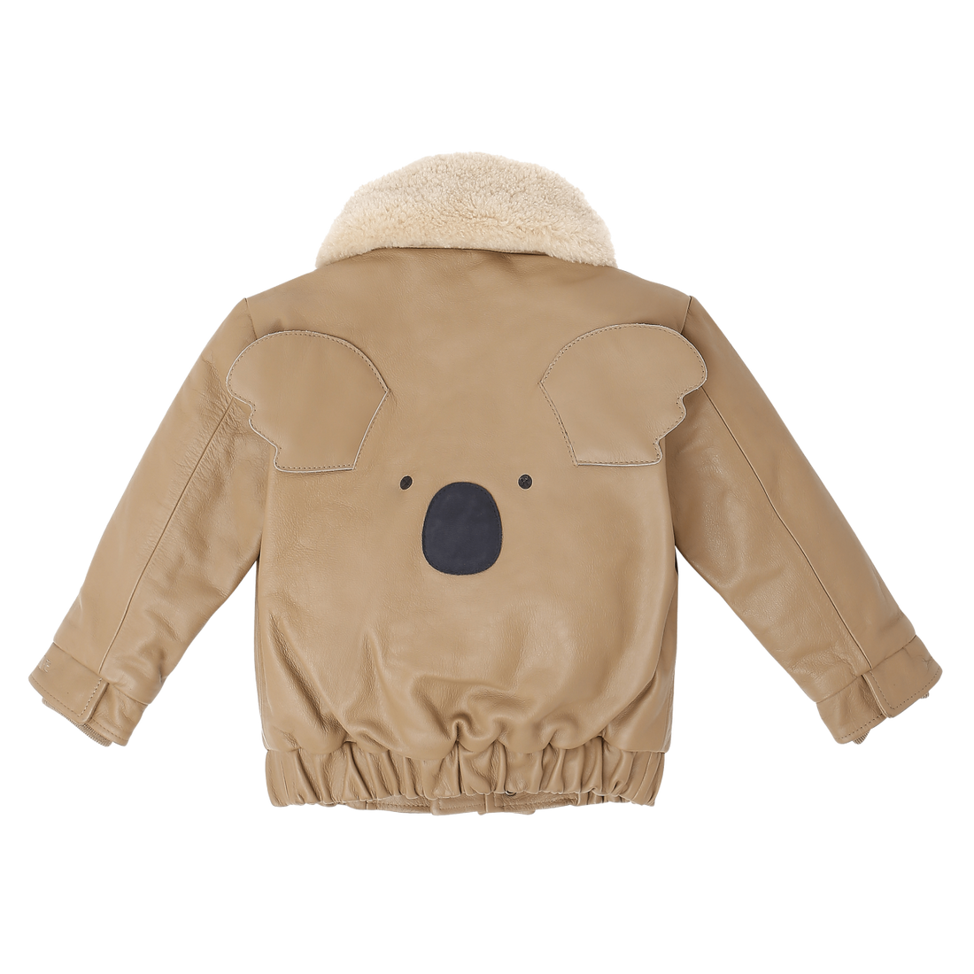 Yuki Leather Jacket | Koala | Nutmeg Leather