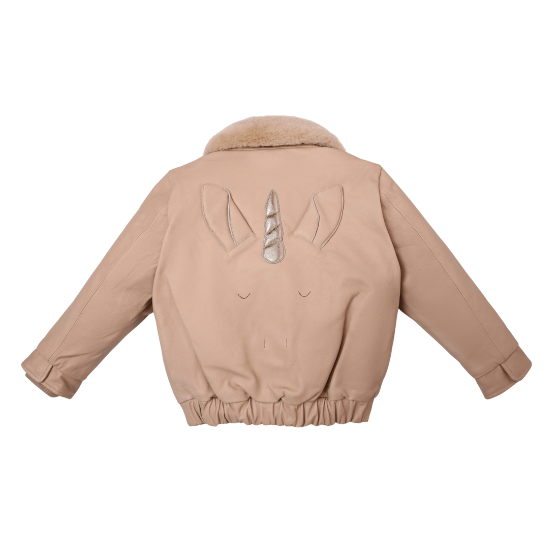 Yuki Leather Jacket | Unicorn | Powder Cream Leather