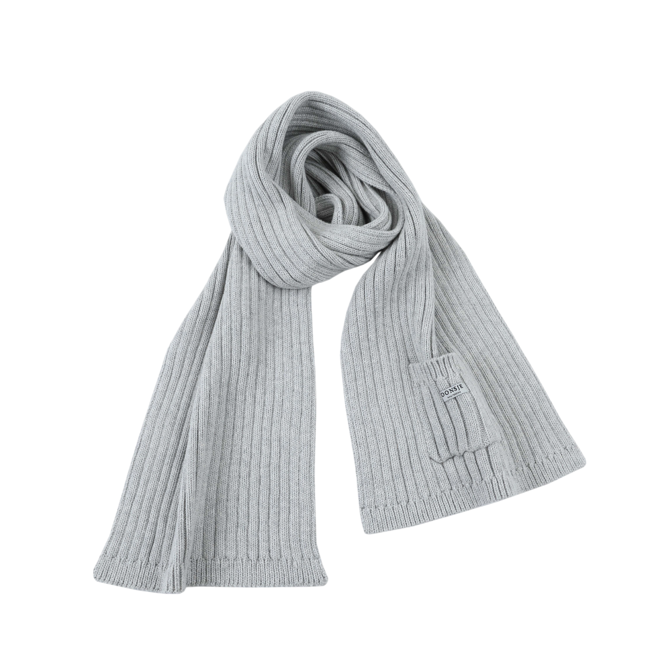 Chen Scarf | Pale Grey Melange