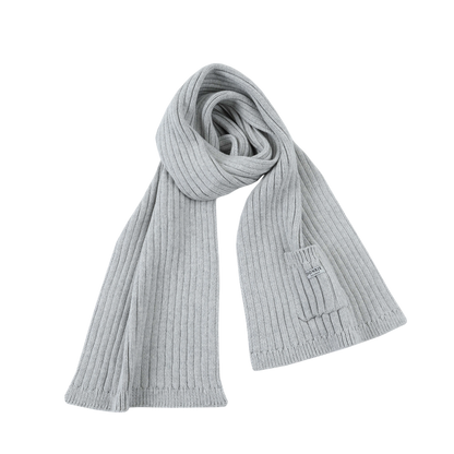 Chen Scarf | Pale Grey Melange