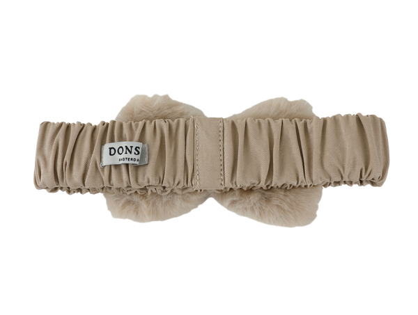 Crully Headband | Light Teddy
