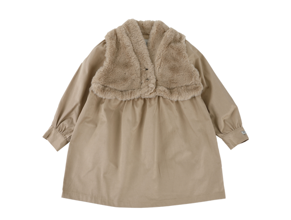 Benties Dress | Silvery Beige