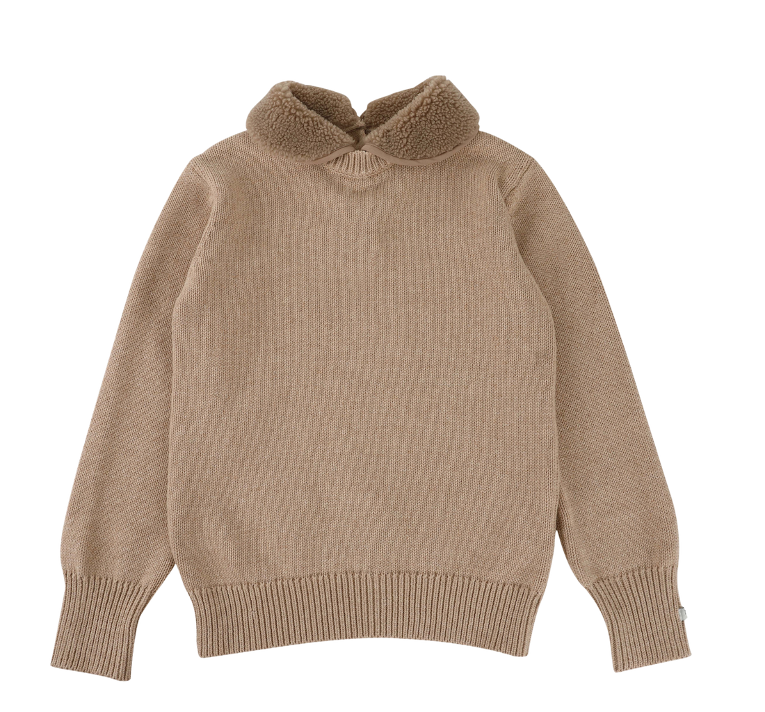 Freder Sweater | Milk Chocolate Melange