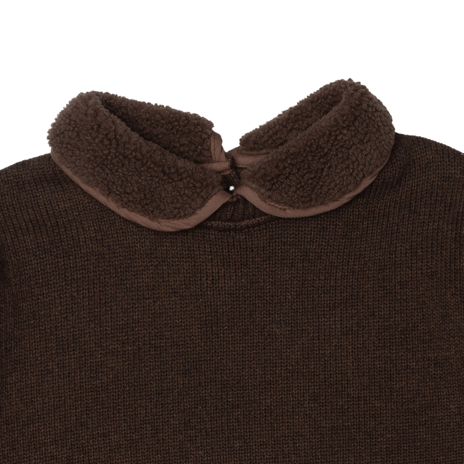 Freder Sweater | Dark Brown Melange