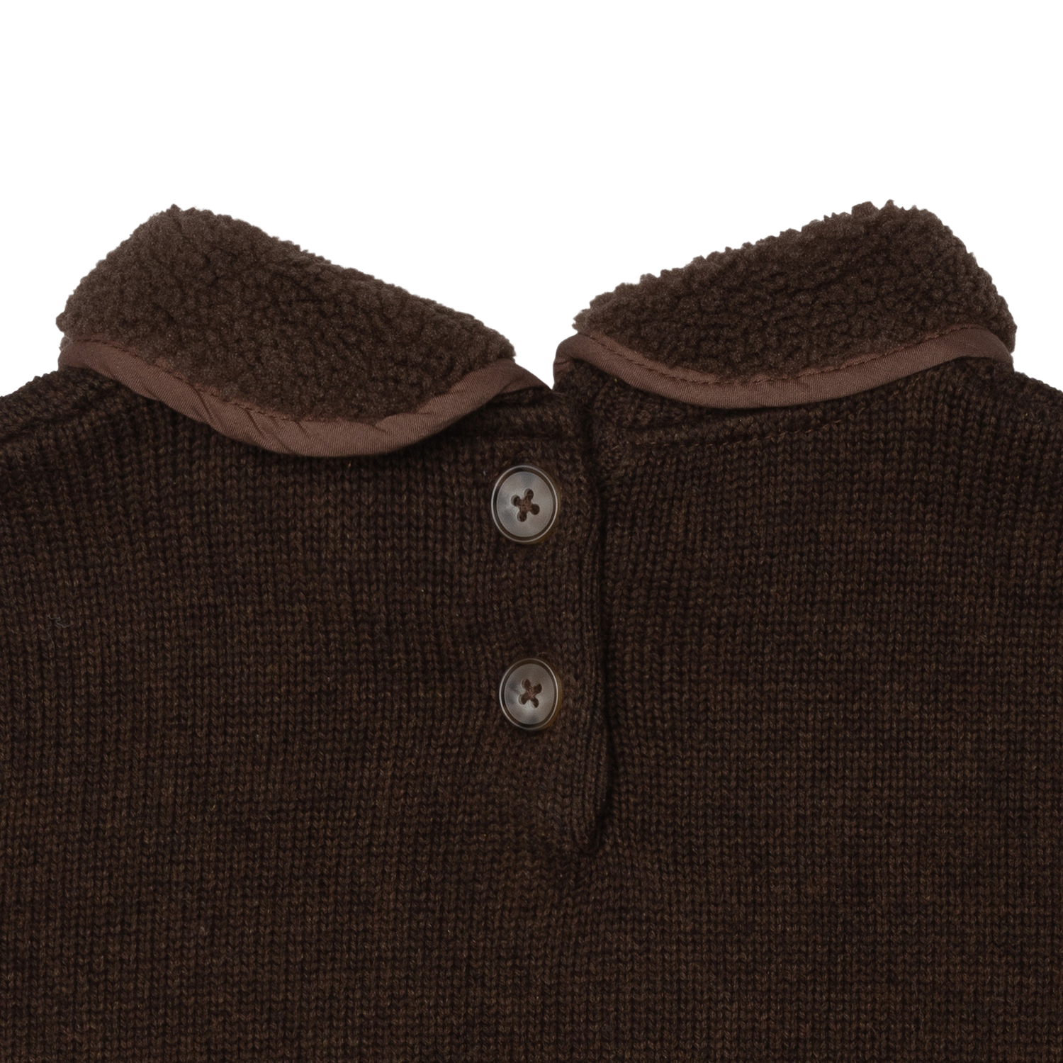 Freder Sweater | Dark Brown Melange