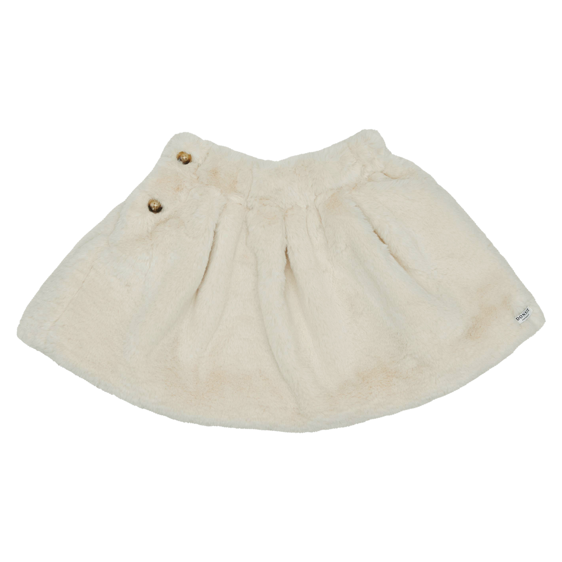 Qisabelle Skirt | Off White Teddy