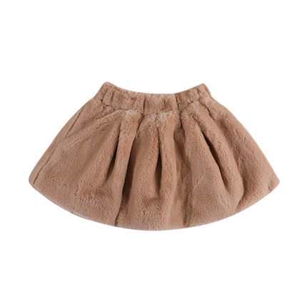 Qisabelle Skirt | Cloudy Rose Teddy