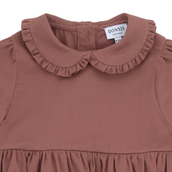 Prala Dress | Dark Clay