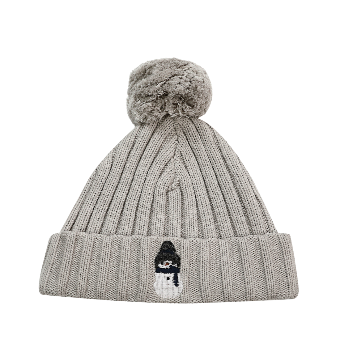 Gissa Hat | Snowman | Soft Grey