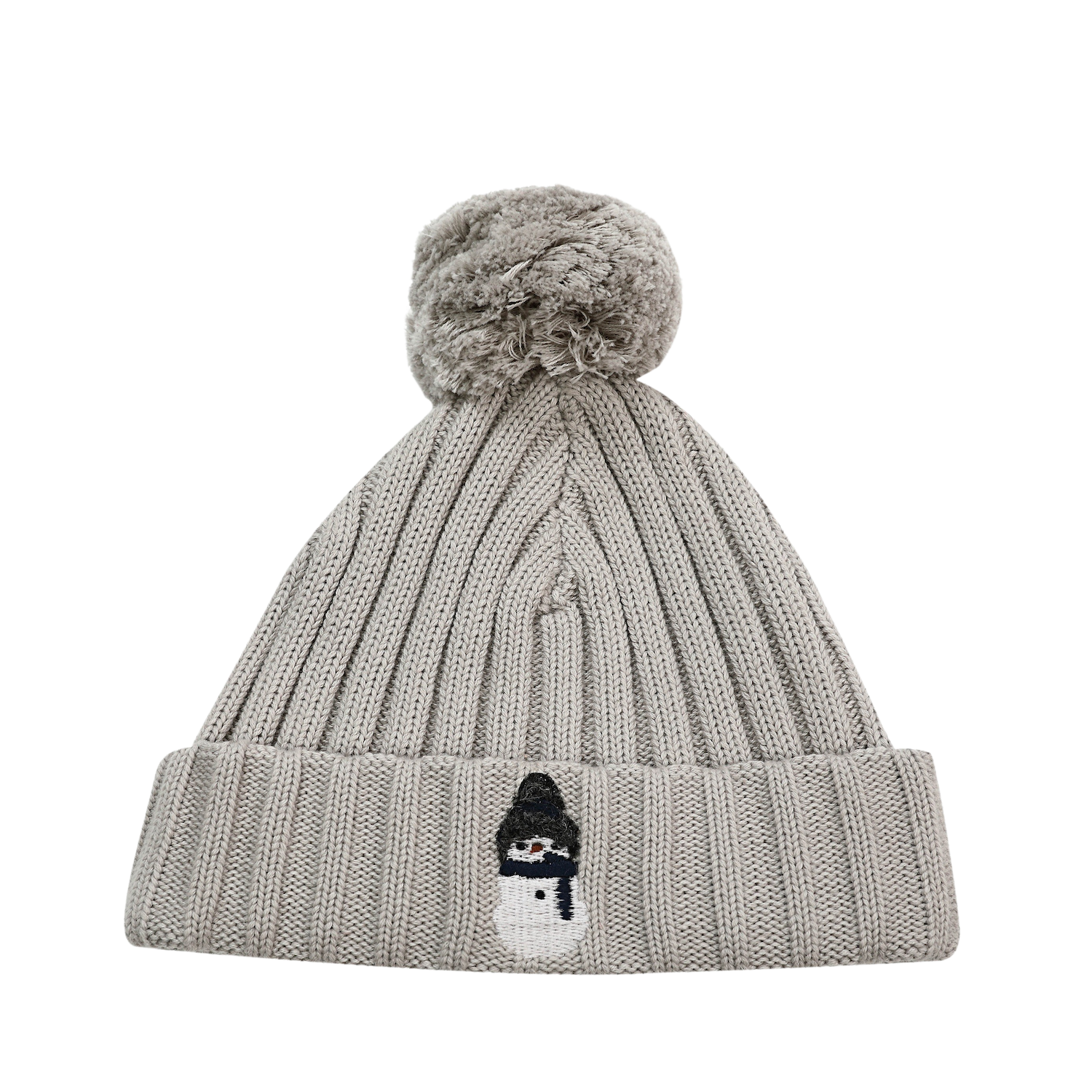 Gissa Hat | Snowman | Soft Grey