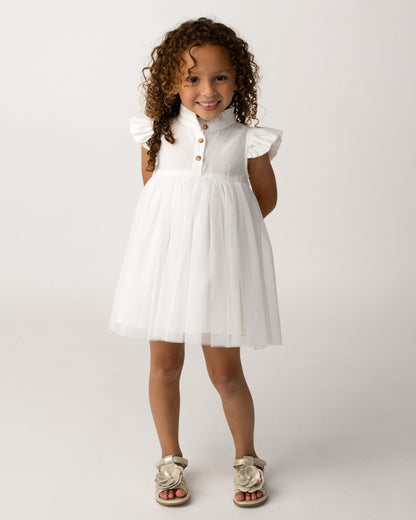 Fleurance Dress | Off White