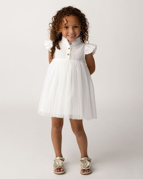 Fleurance Dress | Off White