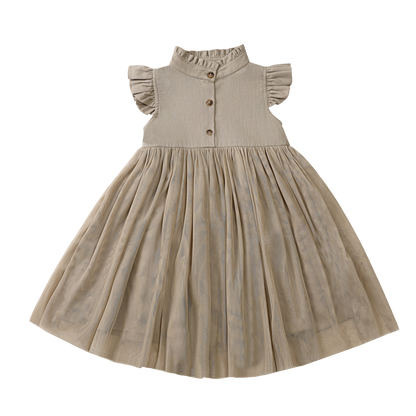 Fleurance Dress | Taupe