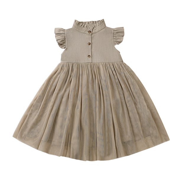 Fleurance Dress | Taupe
