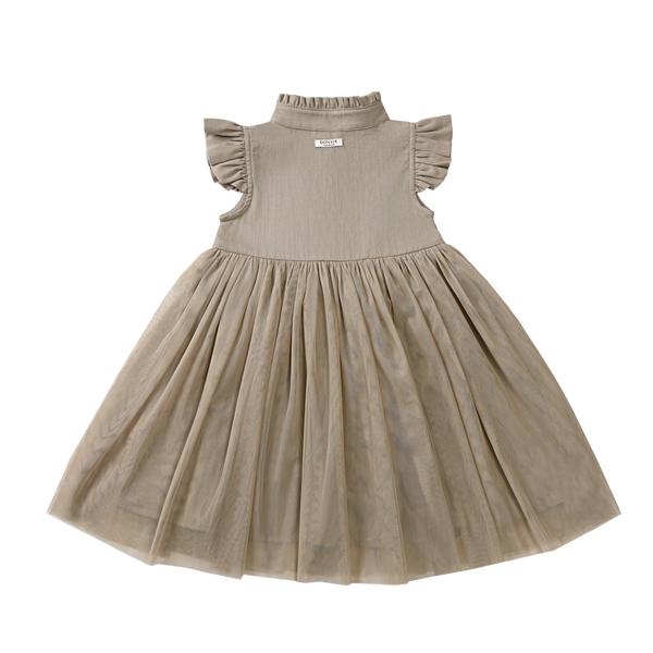 Fleurance Dress | Taupe