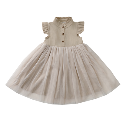 Fleurance Dress | Soft Sand