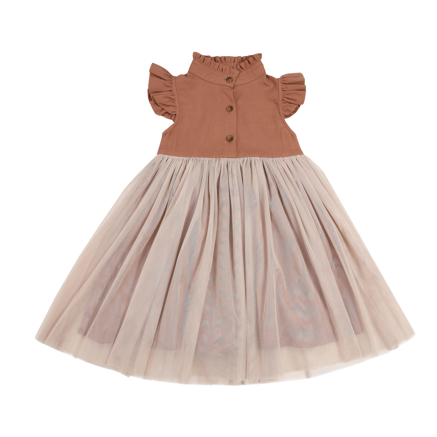 Fleurance Dress | Rust