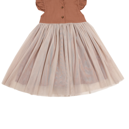 Fleurance Dress | Rust