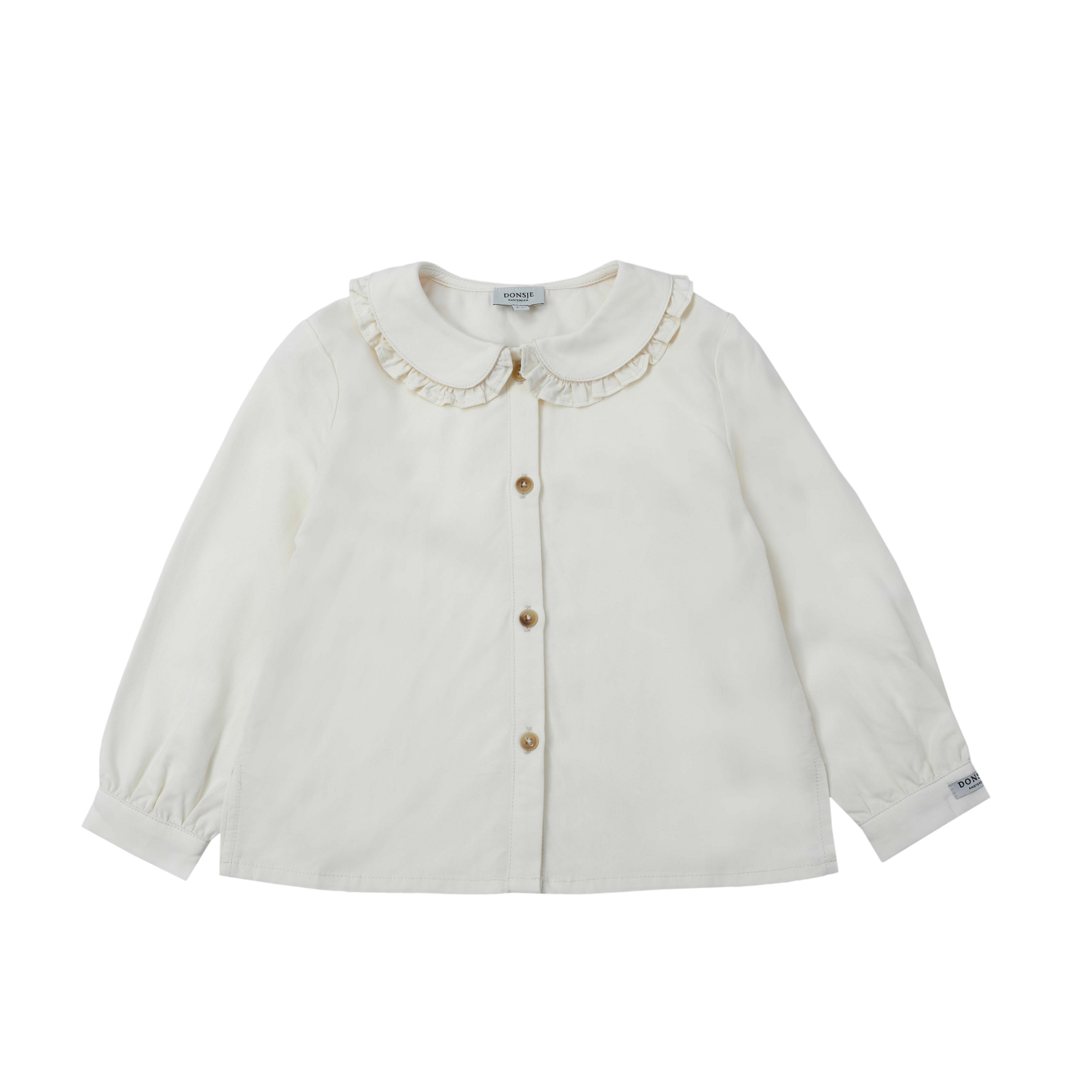 Luana Blouse | Off White – Donsje Amsterdam