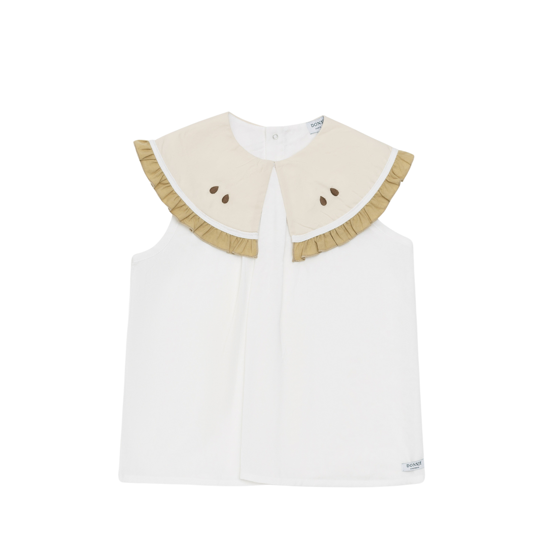 Frutas Blouse | Pear | Crispy White