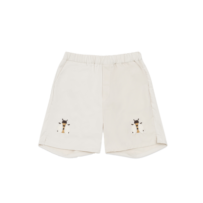 Mees Swim Shorts | Bee | Cream