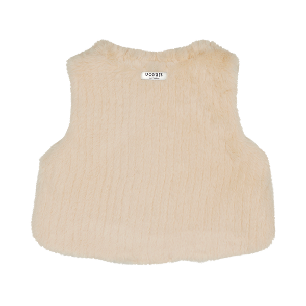 Tinge Gilet | Soft Sand Teddy
